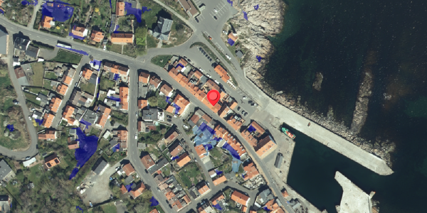Ekstrem regn på Havnegade 12, 3770 Allinge