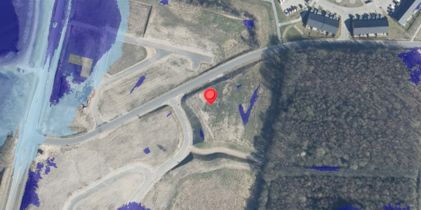 Ekstrem regn på Linesvej 1, 8600 Silkeborg