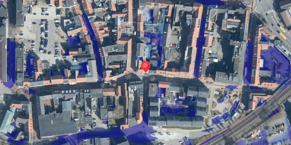 Ekstrem regn på Klostergade 3, 6000 Kolding