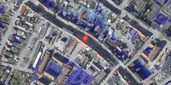 Ekstrem regn på Algade 36, 4760 Vordingborg