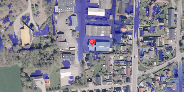 Ekstrem regn på Sofienlystvej 9, 8340 Malling