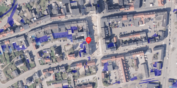 Ekstrem regn på Torvet 8, 8300 Odder