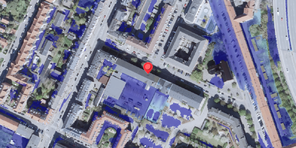 Ekstrem regn på Nitivej 6, . , 2000 Frederiksberg