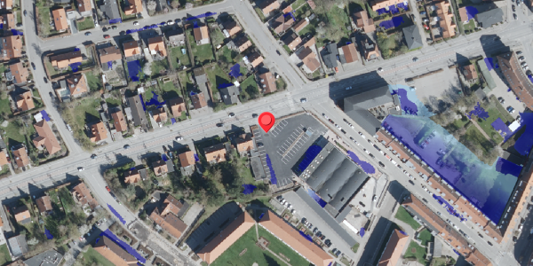 Ekstrem regn på Jyllandsgade 13, 4100 Ringsted