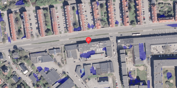 Ekstrem regn på Silkeborgvej 47, 8000 Aarhus C