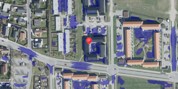 Ekstrem regn på Bataljonen 43, 4100 Ringsted