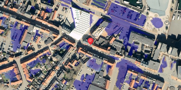 Ekstrem regn på Algade 73, 5500 Middelfart