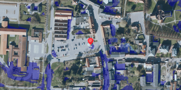 Ekstrem regn på Algade 35, 4660 Store Heddinge