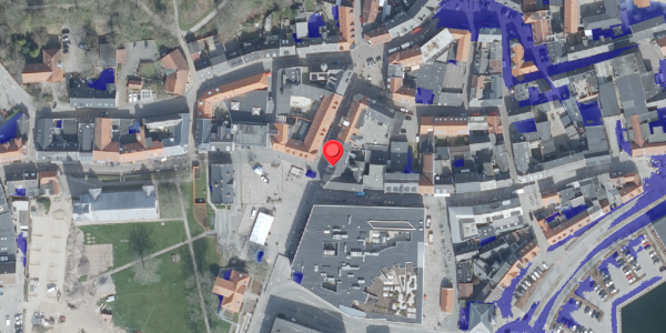 Ekstrem regn på Torvegade 2, 7700 Thisted