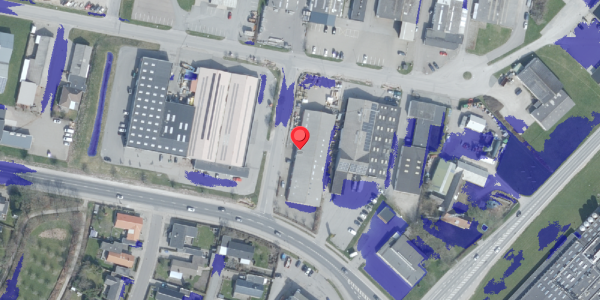 Ekstrem regn på Industrivej 36B, 7700 Thisted