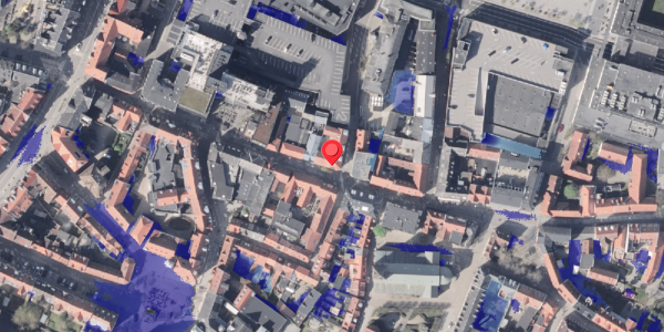 Ekstrem regn på Algade 4, 9000 Aalborg