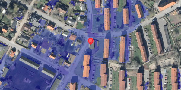 Ekstrem regn på Priorgade 17, 4200 Slagelse