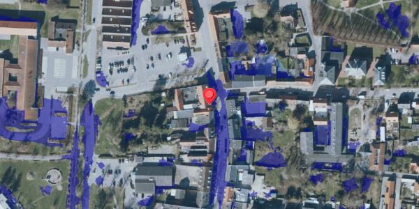 Ekstrem regn på Algade 33, 4660 Store Heddinge