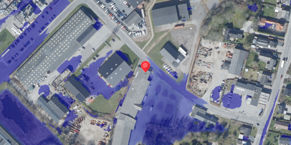 Ekstrem regn på Industrivej 5E, . , 8450 Hammel