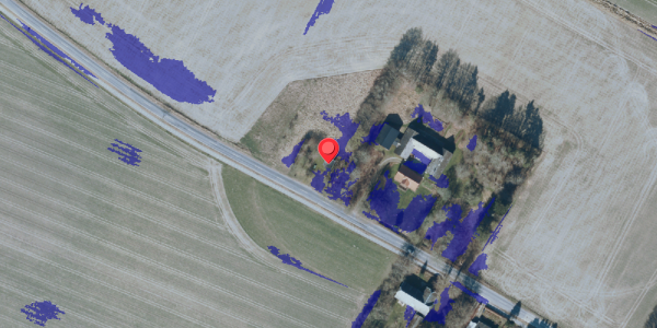 Ekstrem regn på Hellestedvej 2A, 4660 Store Heddinge