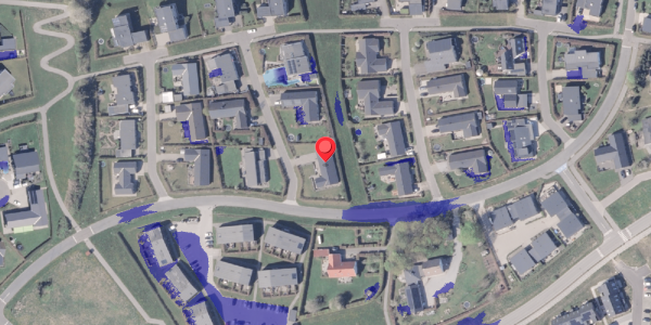 Ekstrem regn på Vesterhåb 31, 8300 Odder