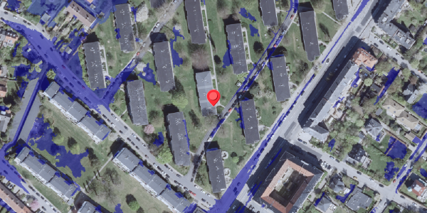 Ekstrem regn på Blidahpark 7, 2900 Hellerup