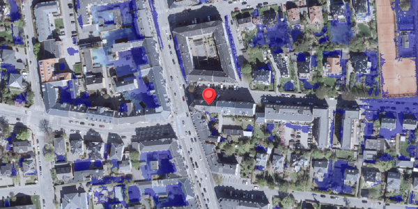 Ekstrem regn på Strandparksvej 2, 2900 Hellerup