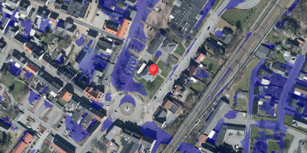 Ekstrem regn på Jernbanegade 1, 6580 Vamdrup