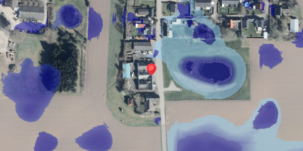 Ekstrem regn på Veddevej 37, 4295 Stenlille