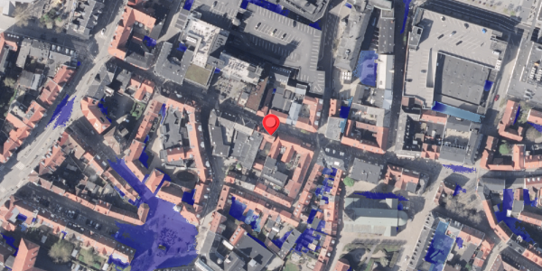 Ekstrem regn på Algade 7, 9000 Aalborg