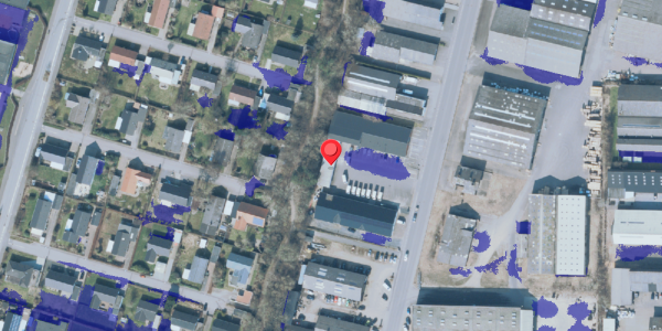 Ekstrem regn på Fabriksvej 12A, . , 7600 Struer