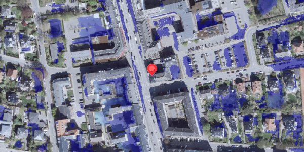 Ekstrem regn på Strandvejen 100, 2900 Hellerup