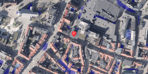 Ekstrem regn på Algade 28, 9000 Aalborg