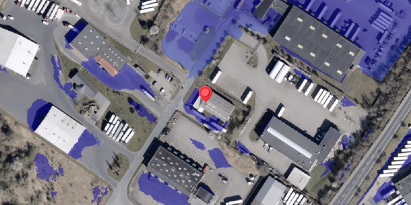 Ekstrem regn på Industrivej 28, 6330 Padborg