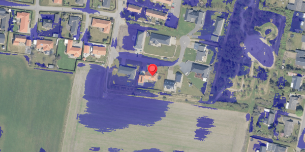 Ekstrem regn på Granly 63, 6760 Ribe