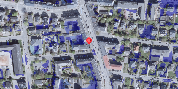 Ekstrem regn på Strandvejen 151, 2900 Hellerup