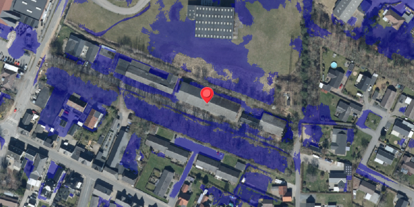 Ekstrem regn på Duevej 9, 6580 Vamdrup