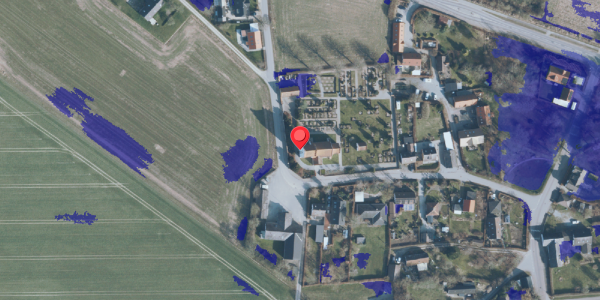 Ekstrem regn på Trekanten 1, 4100 Ringsted