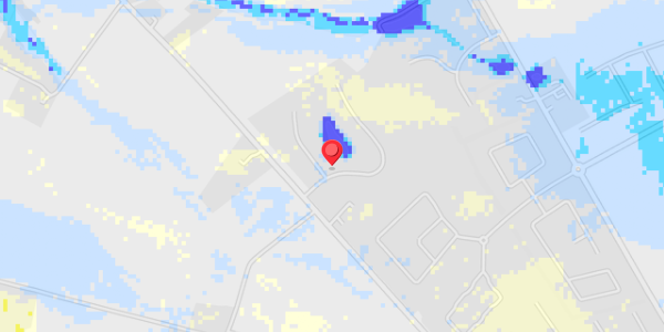 Grundvandsdybder på Bjerget 18
