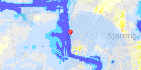 Grundvandsdybder på Voldgade 16A
