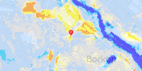 Grundvandsdybder på Ny Boder 2X