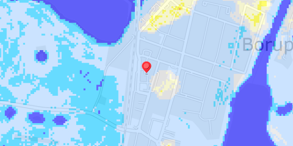 Grundvandsdybder på Krohaven 68A