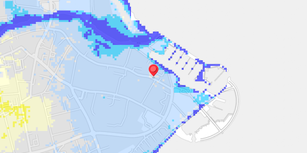 Grundvandsdybder på Strandgade 13