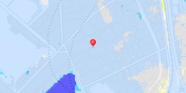 Grundvandsdybder på Rosenvængets Allé 23, 1. 