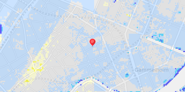 Grundvandsdybder på Silkegade 15, 2. mf