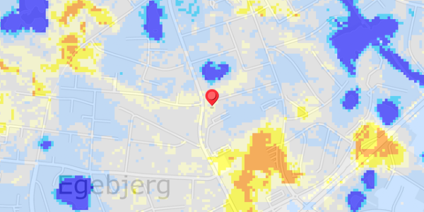 Grundvandsdybder på Pusterholmen 25