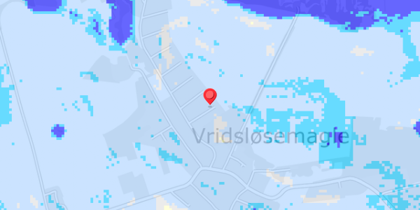 Grundvandsdybder på Solager 7