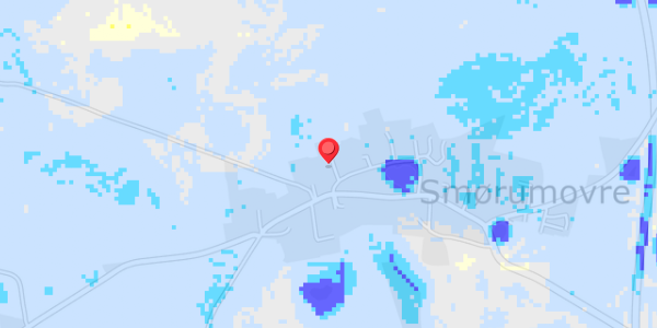 Grundvandsdybder på Odderbjergvej 3