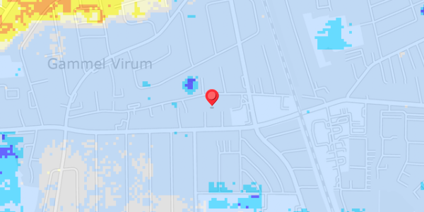 Grundvandsdybder på Virumvej 76B