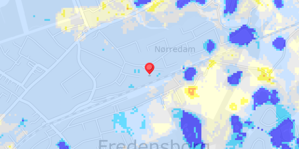 Grundvandsdybder på Nørredamsvej 52