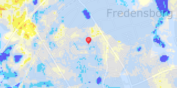 Grundvandsdybder på Parken 7, 1. tv