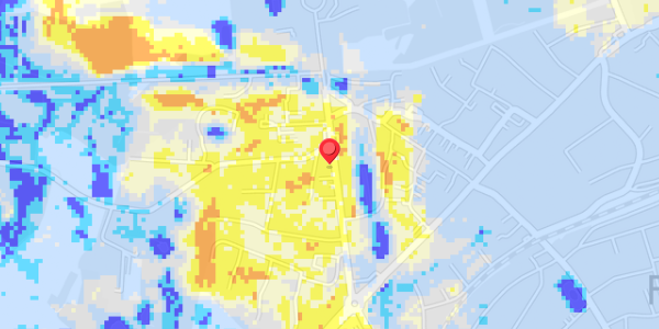 Grundvandsdybder på Slotsgade 8G, 1. tv