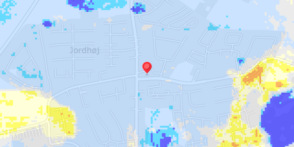 Grundvandsdybder på Lystrupvej 1