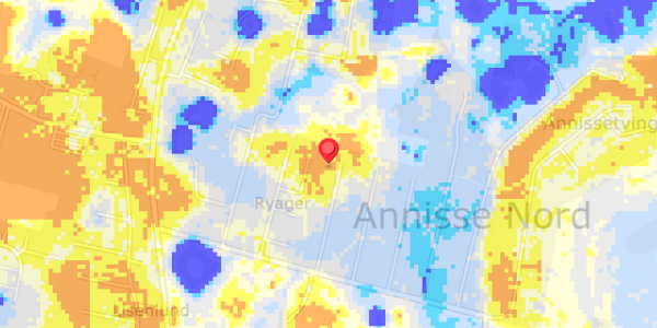 Grundvandsdybder på Bygmarksvej 21