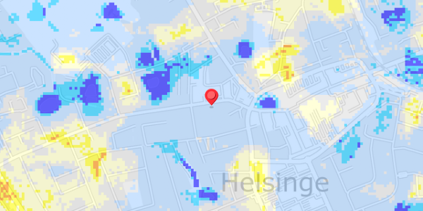 Grundvandsdybder på Vestergade 21